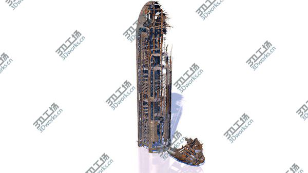 images/goods_img/20210312/3D model Buildings and skyscrapers in ruins/4.jpg